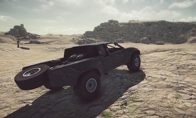 真实沙漠赛车