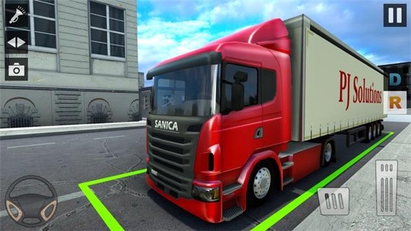 Euro Truck Driving Simulator(城市运输卡车停车场)