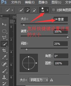 速学！一键掌控：快捷键放大缩小画笔，轻松设置像素值 1