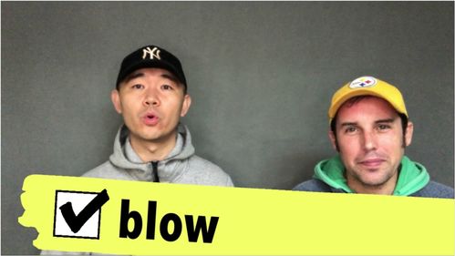 揭秘'Blow'一词的多重含义与用法，生动讲解视频来袭！ 1