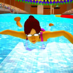  夏季运动游泳比赛游戏 v0.1