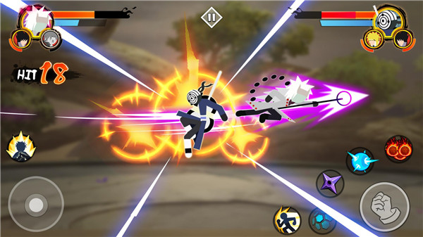 火柴人忍者3v3竞技场(Stickman Ninja 3v3)
