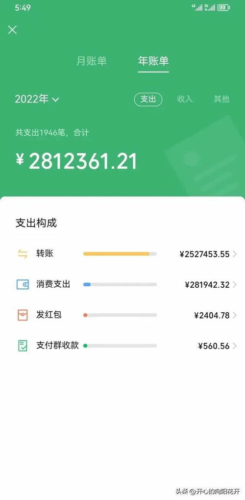 2022年微信年度总账单查询方法 2
