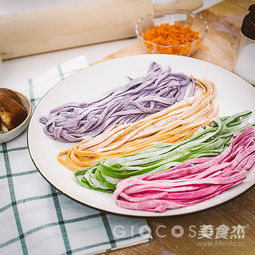 如何制作彩色面条？ 2