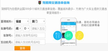 一键速查交通违章信息 1