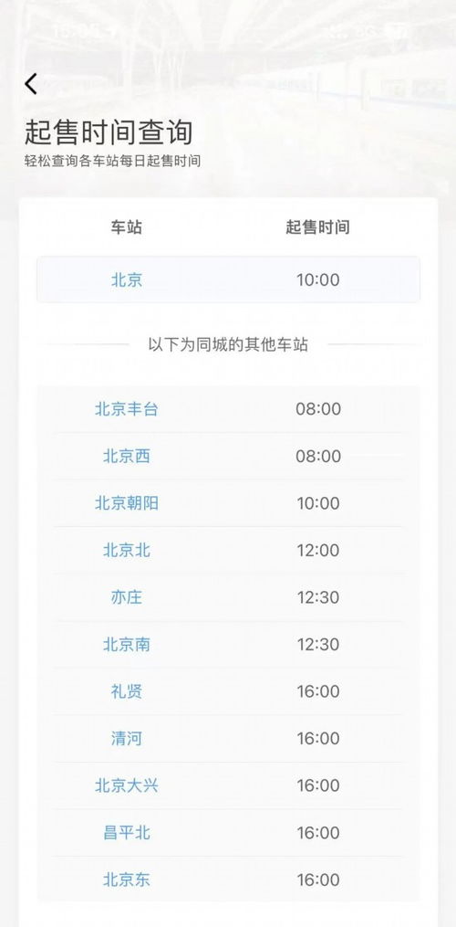 火车票官方预订平台是哪家？ 1