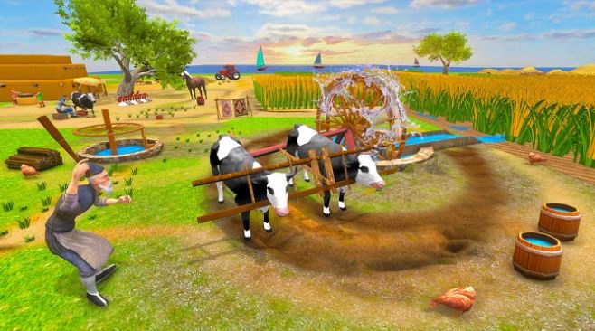 真正的牛市农庄农业模拟器3D
