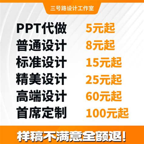 PPT专业定制服务 1