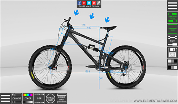 自行车配置器3D游戏