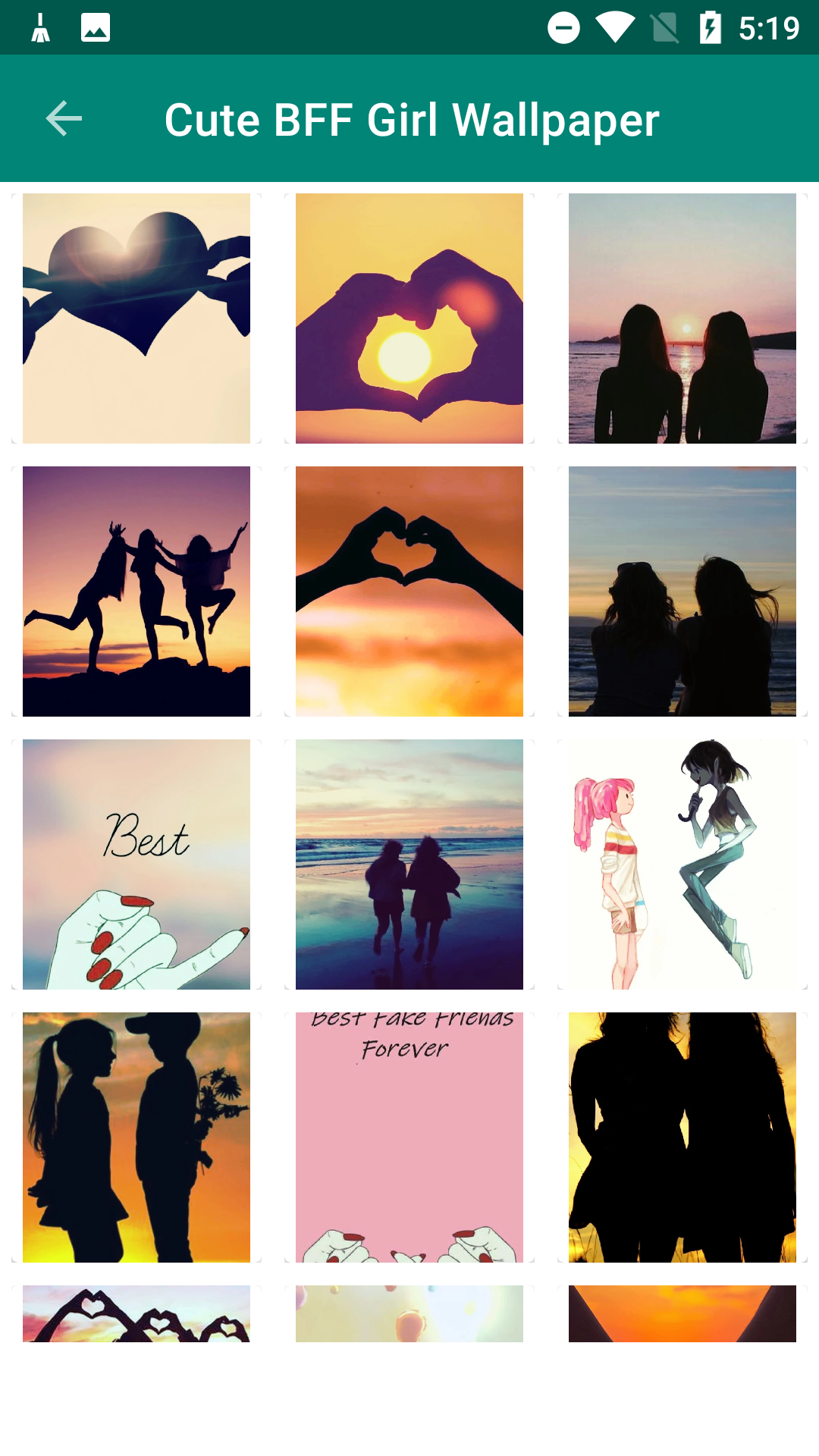 bff girl wallpaper