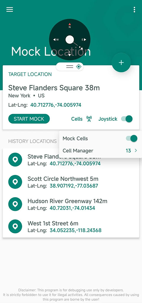 Fake Location App