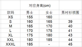 解密衣物尺码：XS到XL，你穿哪个最合适？ 3