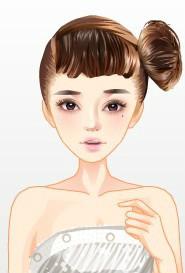 圆脸美人专属：打造迷人中短烫染发型秘籍 1