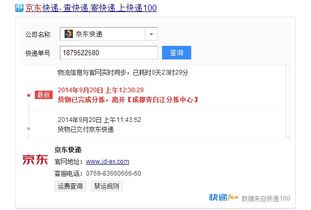 京东物流单号查询技巧：轻松追踪包裹动态 2