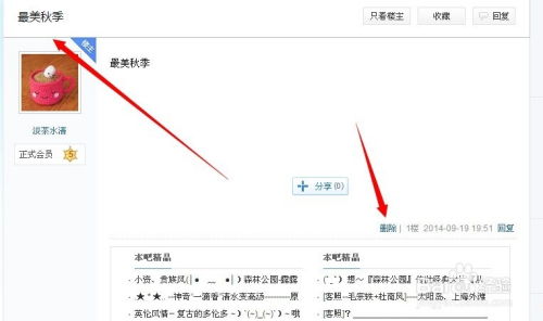 百度贴吧删帖指南：轻松学会删除发帖的方法 2