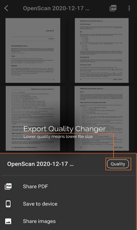 OpenScan文档扫描