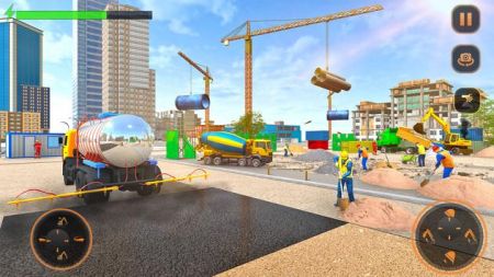 城市道路建设模拟