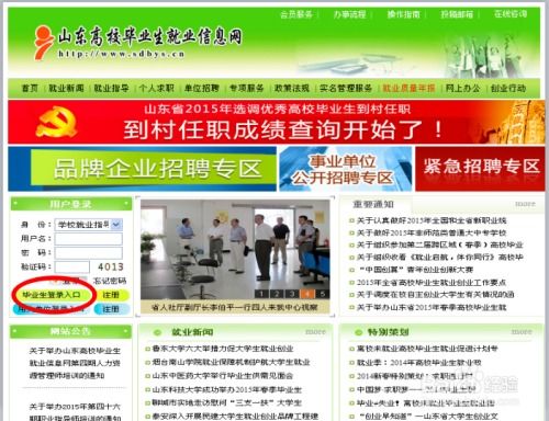 山东省高校毕业生信息网：为何登录之路频频受阻？ 1