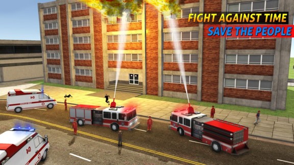 消防车城市救援模拟器