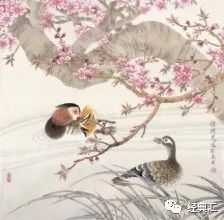 探春雅韵：竹影轻摇桃花笑，暖江映鸭先知春意浓 4