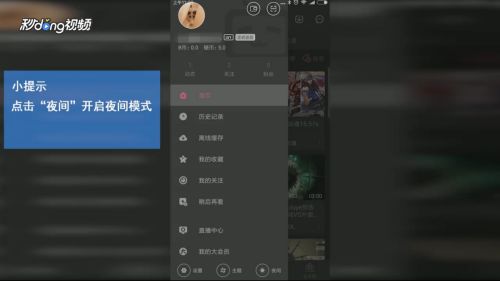 如何开启B站的夜间模式 2