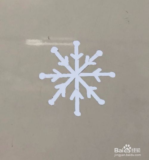 怎样画简单又好看的雪花？ 4