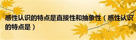 怎样深入理解并准确解释'感性'这一概念？ 1