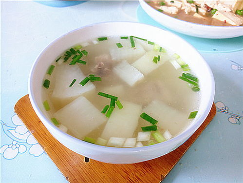 排骨萝卜汤的制作方法 1