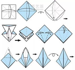 如何折千纸鹤？详细图文教程，轻松学会mdash mdash 折纸艺术入门 1