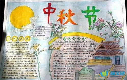 如何绘制中秋节手抄报简笔画？ 2