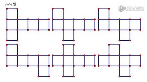 正方体展开图11种形态的记忆口诀是什么 1