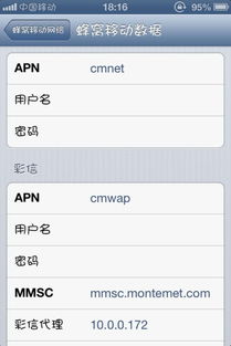 iPhone彩信收发配置参数 3