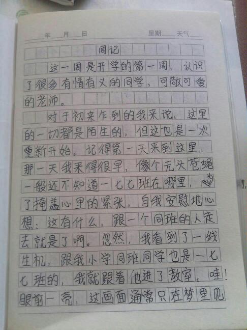 解锁周记写作秘籍：完美格式的全面指南 1