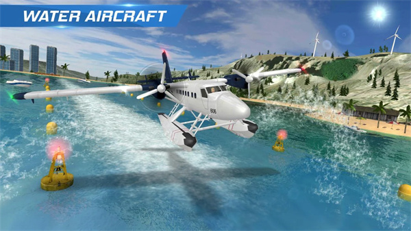 真实飞行模拟3D游戏