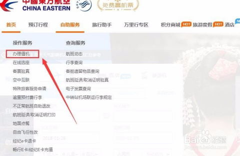 轻松掌握：东航官网值机一站式操作指南 1