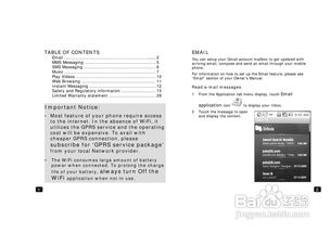 SciPhone N20 User Manual: Section 1 3