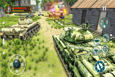 坦克大战模拟手机版 1
