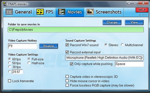下载Fraps录像软件（简体中文版）指南 3