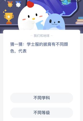 学士服披肩颜色代表什么？ 1