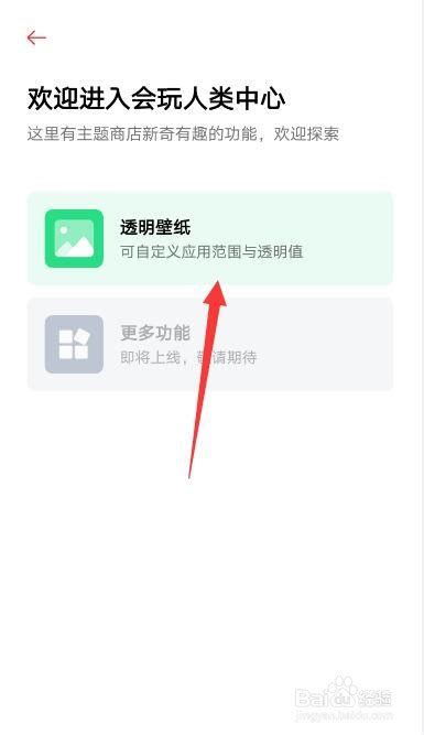 OPPO手机设置透明壁纸的方法 1