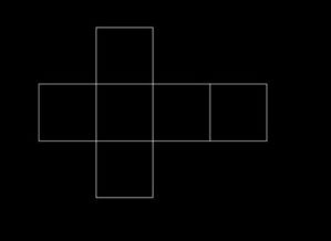 如何用卡纸制作一个正方体？ 2