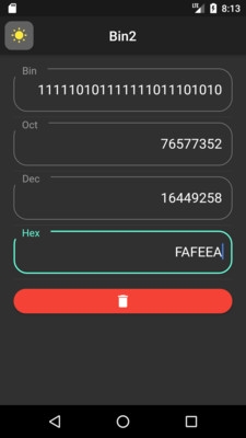 bin2进制转换工具安卓版