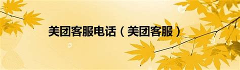 美团客服电话难接通？教你几招应对，确保问题有效解决！ 1