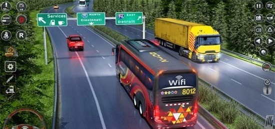 美国巴士驾驶模拟器