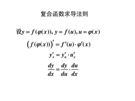 复合函数如何求导？ 2