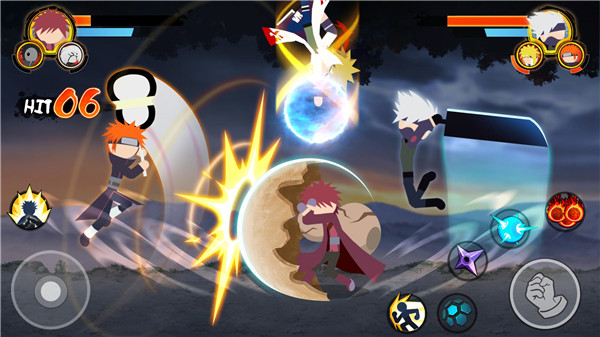 火柴人忍者3v3竞技场(Stickman Ninja 3v3)