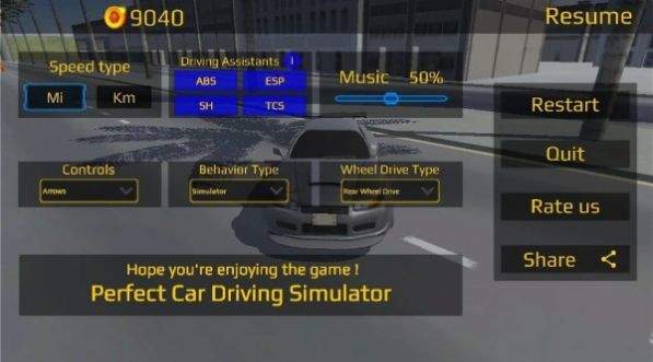 完美汽车驾驶游戏 1