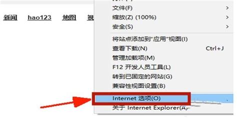 如何让IE成为默认浏览器并设定默认主页 1