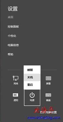 Win8.1/Win8系统电脑快速关机教程 5