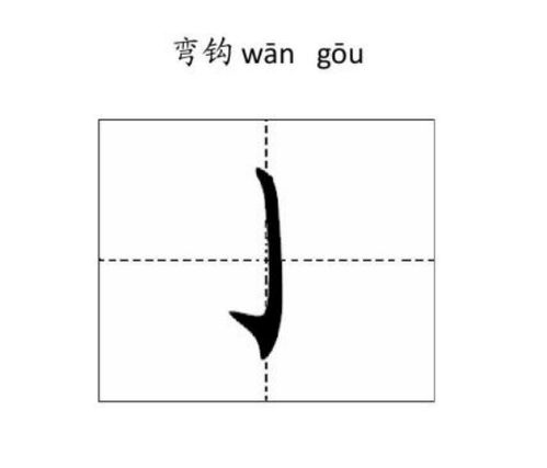 掌握弯钩书法技巧，轻松写出优美弯钩字 2